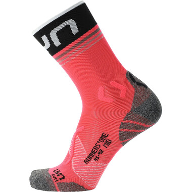 UYN RUNNER'S ONE MID Women's Socks Pink/Grey 2023 0